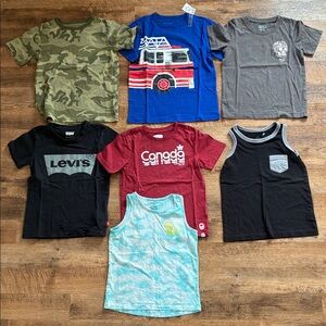 Little Kids Size 5/6 T Shirt Lot